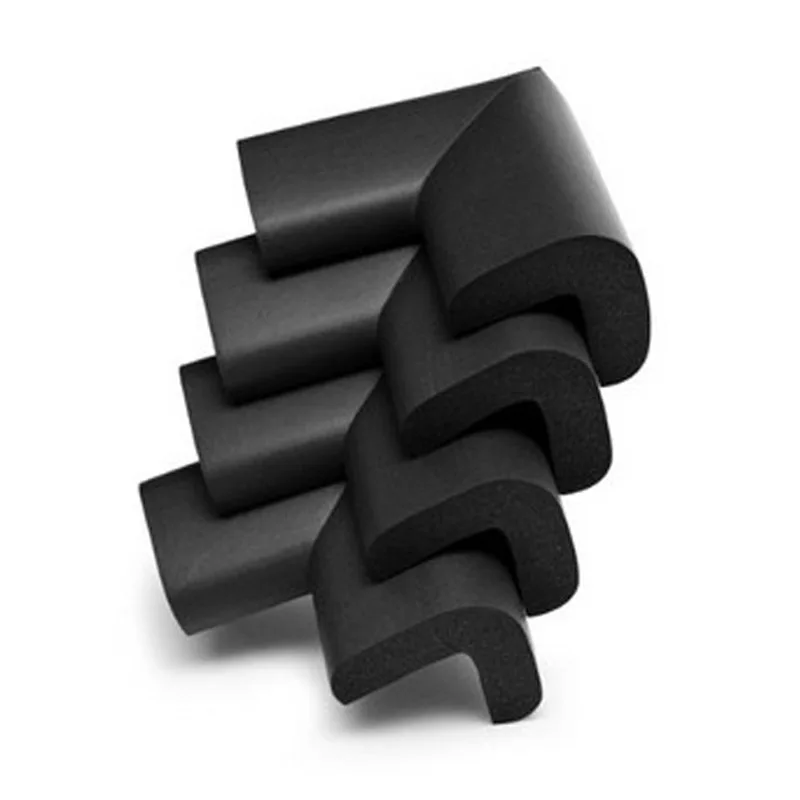 10 шт стол углы пены защитная накладка для безопасности ребенка черный|Бамперы