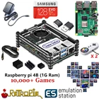 Новая эмуляционная станция ES 128G Raspberry Pi 4B 14000 + игры в 1 аркадная игровая консоль Retropie классические ретро игры PS NES