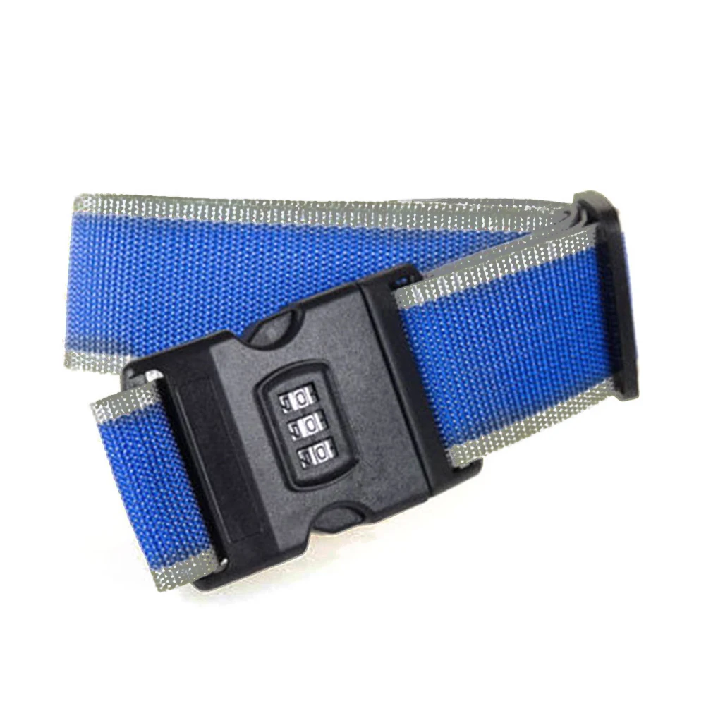 

Convenient Password Lock Durable Travel Tools Accessories Outdoor Luggage Safe Protective Packing Belt