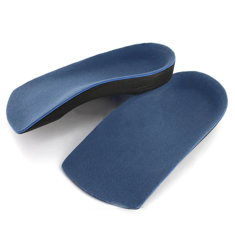 Половина поддержка свода стопы ортопедические стельки для плоскостопия