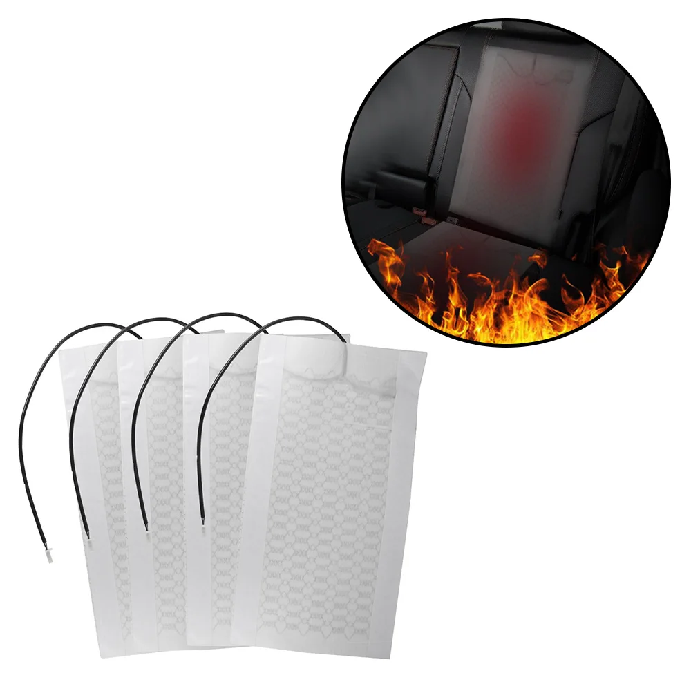 Автомобильная подушка AOZBZ с подогревом из углеродного волокна 4 шт. низкая