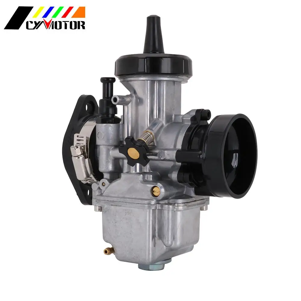 Карбюратор Carburador Cable Carb. Для Keihin KTM, yamaha KSR с силовой струей 28 30 33 34 мм Байк скутер на гоночных мотоциклах