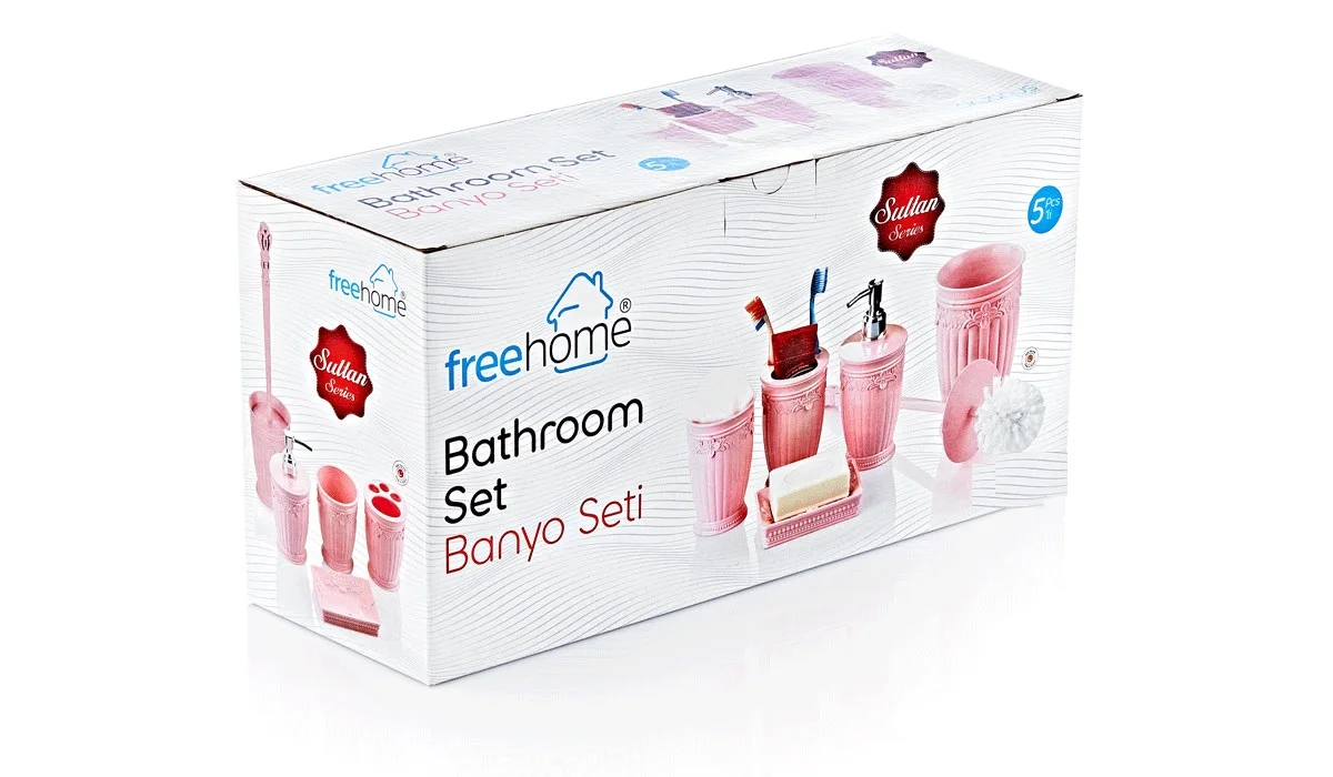 

Bathroom Decoration Set Sultan Relief 5li Set
