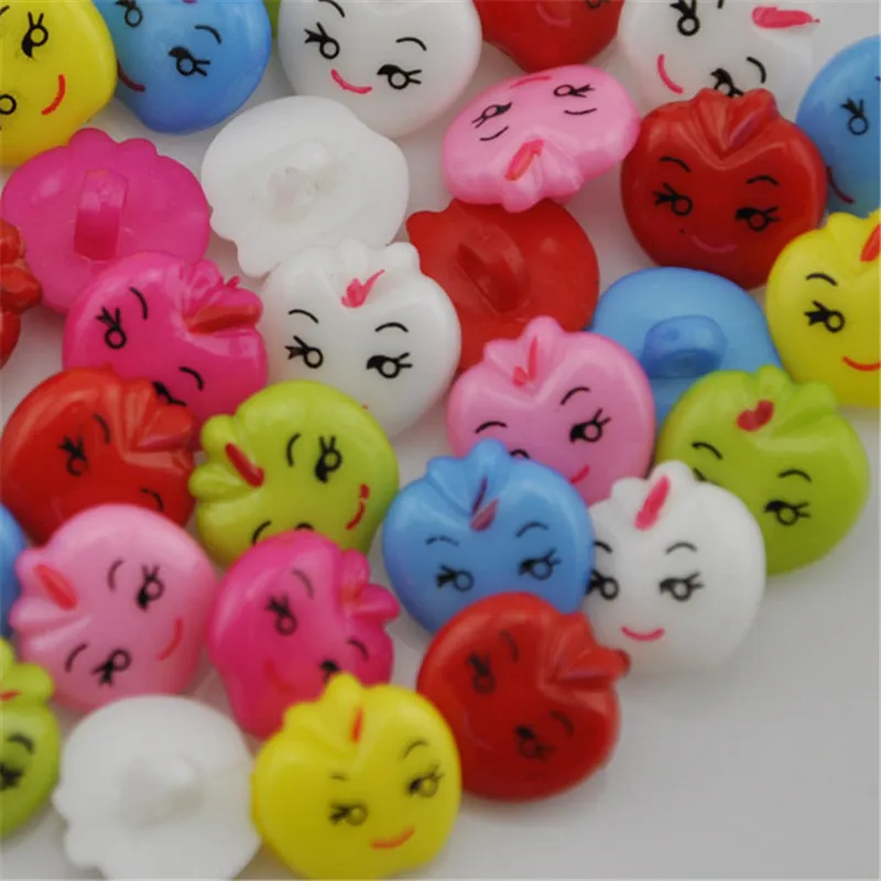 

100pcs Mix Plastic Buttons Sewing Accessories DIY Craft PH121