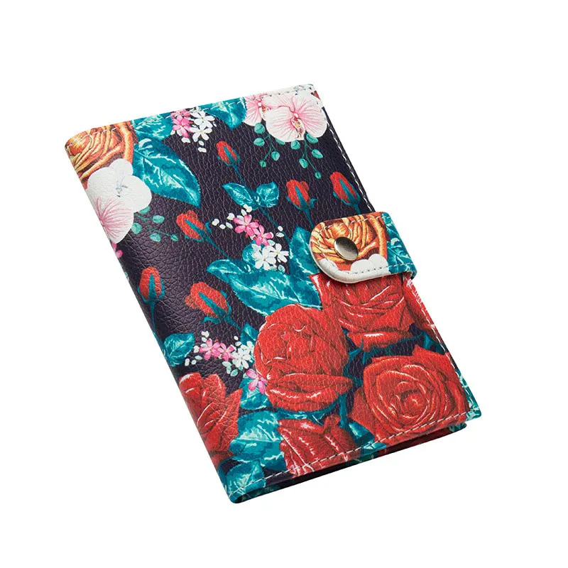 Passport Holder Ticket Organizer Bag Credit Card Clip Buckle Wallet Cover Protect Animals Cats | Багаж и сумки