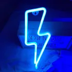 Светодиодная неоновая лампа ningв форме сердца, декоративный светильник с надписью неоновые буквы, питание от USB, двойное использование, для дома, вечеринки, комнаты