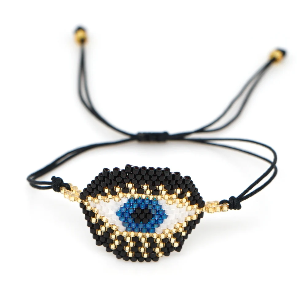 Go2boho турецкий глаз браслет подарок Миюки Женщины сглаза Pulseras Mujer 2020 ювелирные