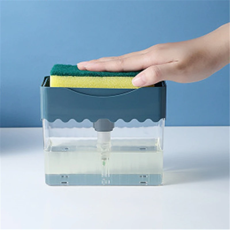 Автоматический диспенсер для мыла губка жидкого посуды коробка кухни|Дозаторы