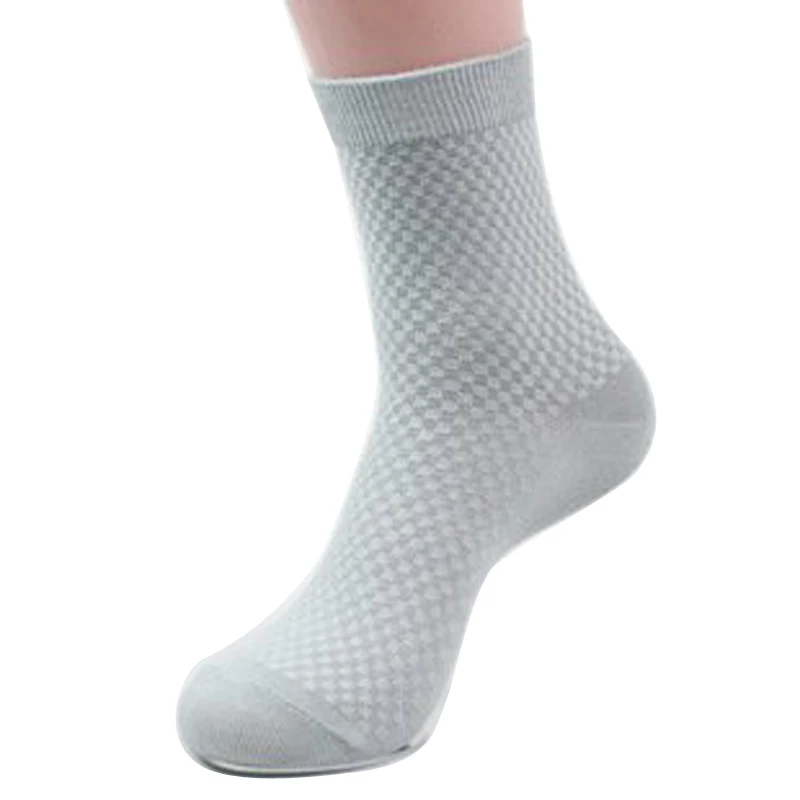 Носки мужские с двойной иглой брендовые квадратные короткие носки бамбуковыми