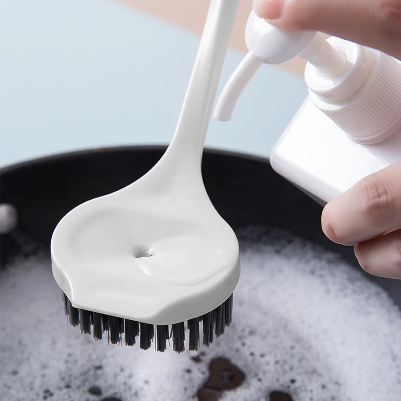 

НОВАЯ щетка для горячей чистки, практичные принадлежности для уборки кухни, подходит для домашней плиты, плиты, плитки