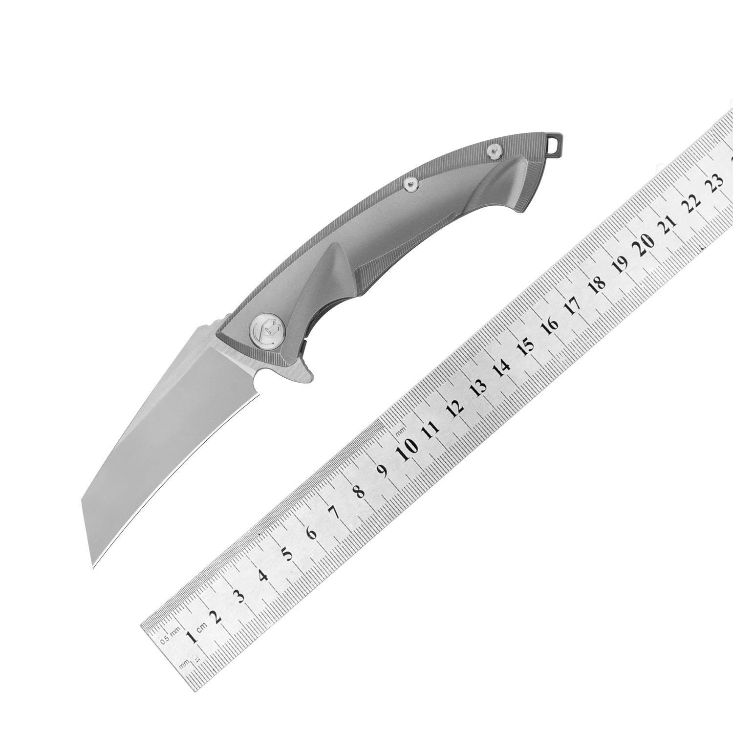 Складной нож Kubey KB153 6al4v ручка из титанового сплава D2 Сталь|Ножи| |