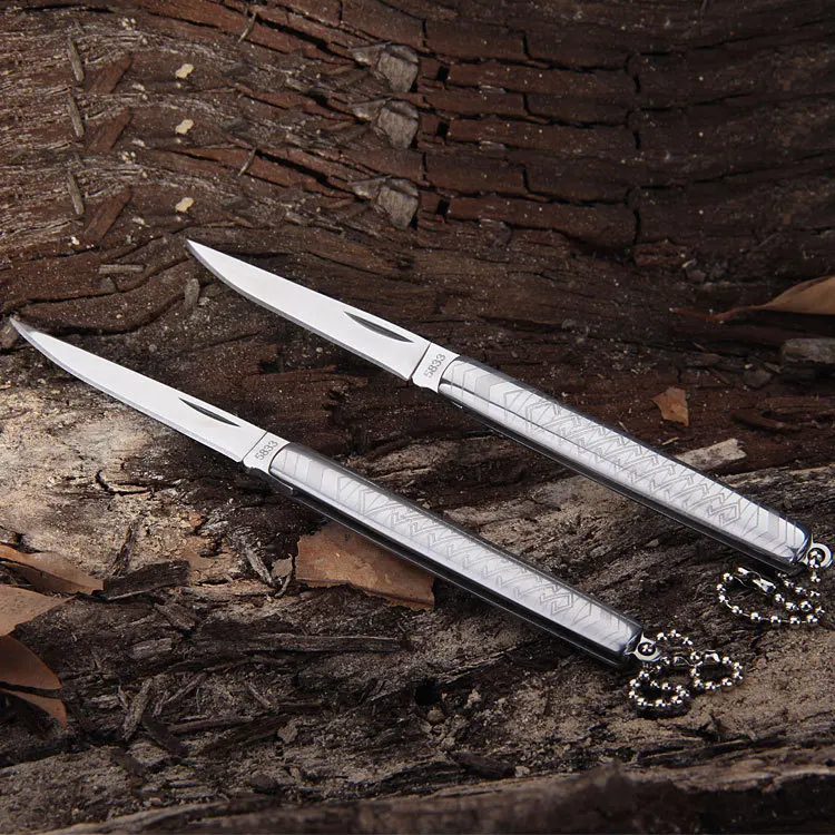 Холодный черный стальной складной нож Джек Кемпинг Охота тактический для