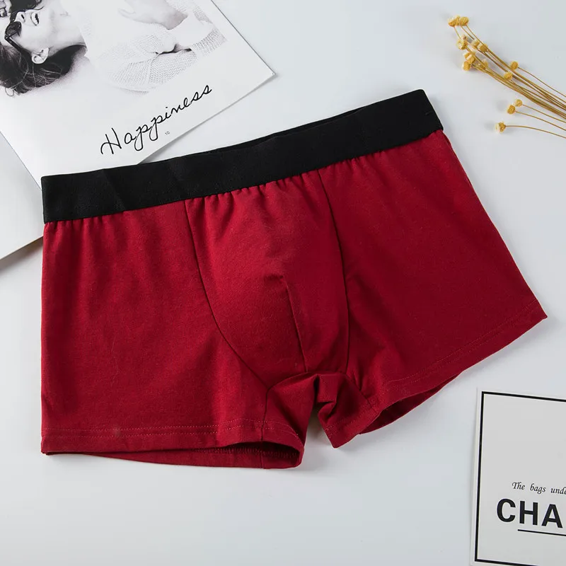 8pcs Male Panties Cotton Men's Underwear Boxers Breathable Mens Underpants Sexy Solid Cuecas Trunks Brand Shorts Men Boxer