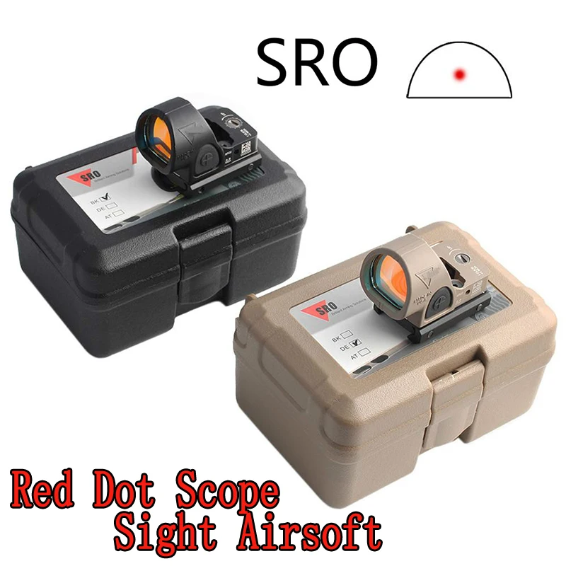 

Magorui Mini RMR SRO Red Dot Scope Collimator Glock Reflex Sight Scope fit 20mm Rail & Glock Mount for Airsoft / Hunting Rifle