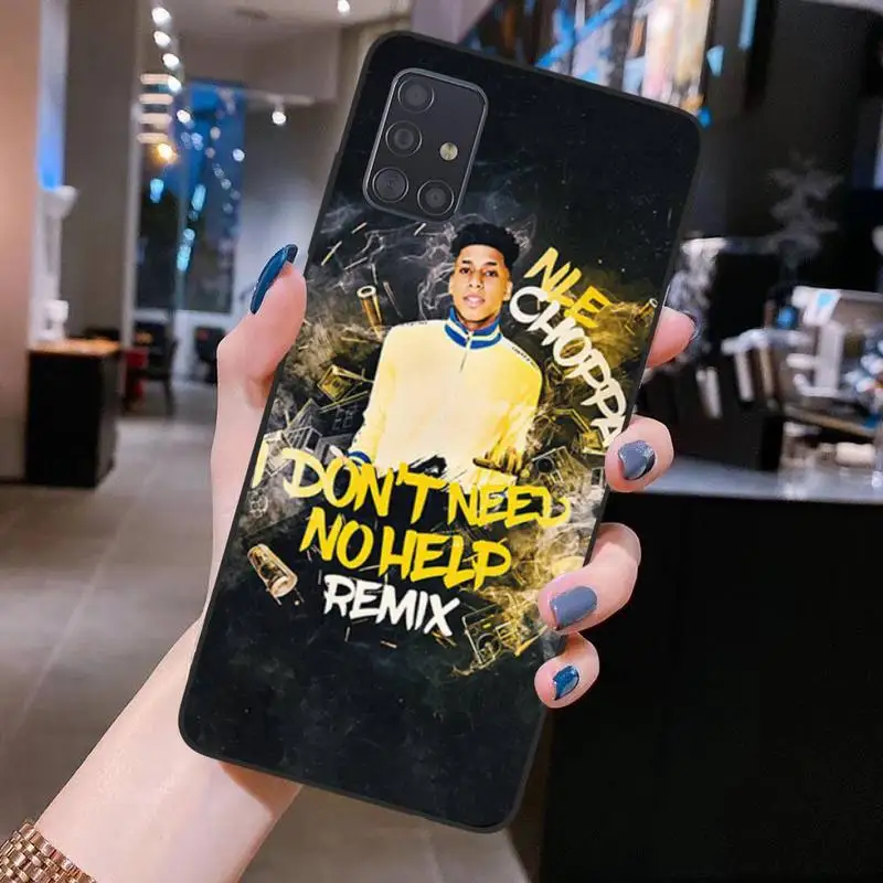 Мягкий чехол для телефона HUAGETOP Rapper NLE Chopper pa Samsung S20 plus Ultra S6 S7 edge S8 S9 S10 5G lite 2020 |