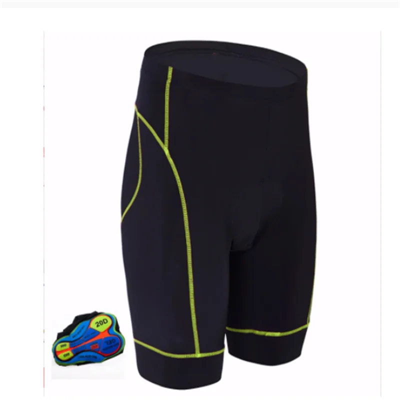 

2021 Sportswear Summer Cycling Pant Custom Printing Bicycle Road Wear Quick Dry Soft Non-Slip Clothing Shorts For Men with Pad