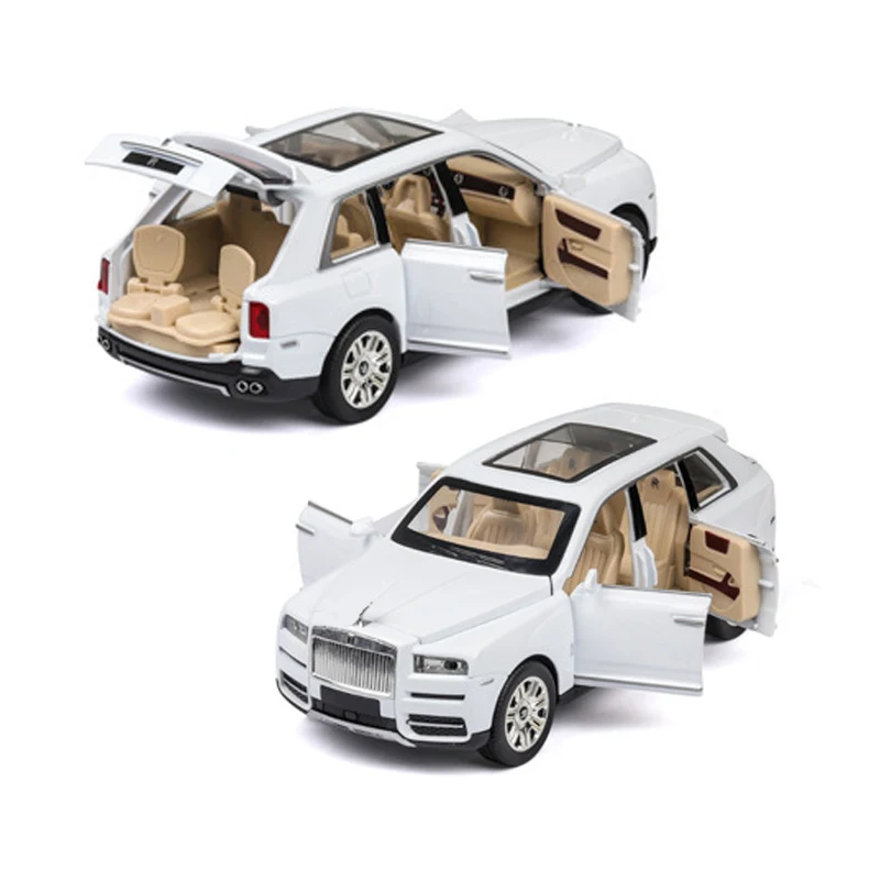 

HOBEKARS 1:24 Metal Model Car Diecasts Toy Vehicles Simulation Luxury Commercial Vehicle Pull Back For Children Gifts Collection
