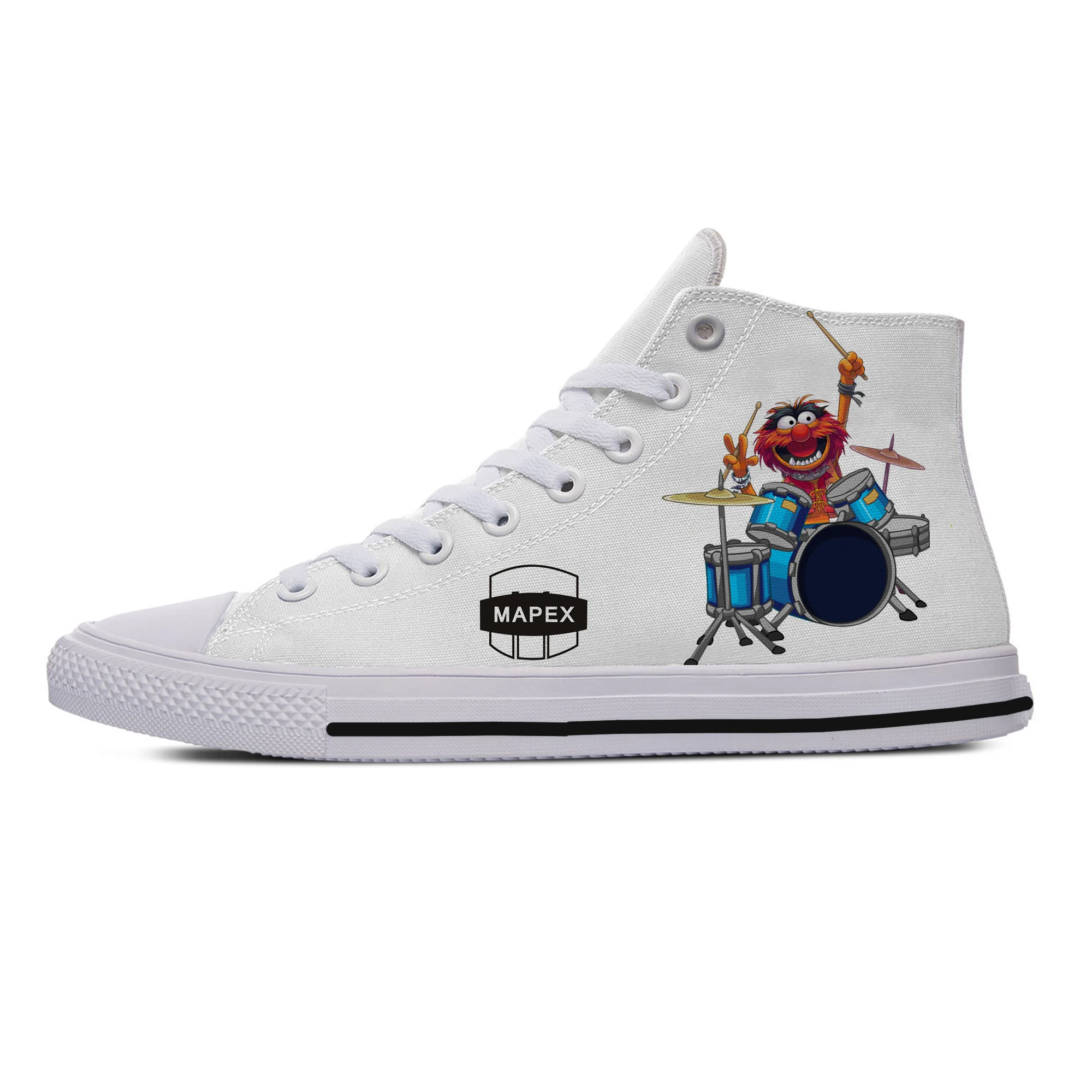 T-31-103-002 DRUM HERO/обувь с изображениями животных; Paiste Zildjian; повседневная мужская обувь с 3D рисунком; Высококачественная Мужская обувь - Цвет: T-31-103-002