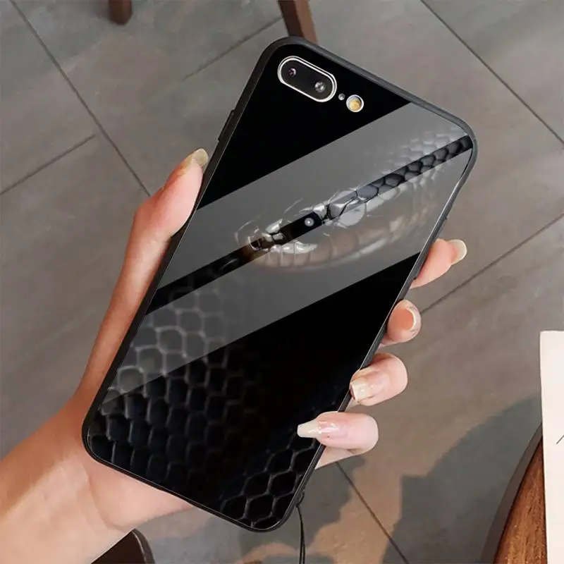 

Hand Snake Flower Snake pattern high quality Phone Case shell Tempered glass For iphone 5C 6 6S 7 8 plus X XS XR 11 PRO MAX