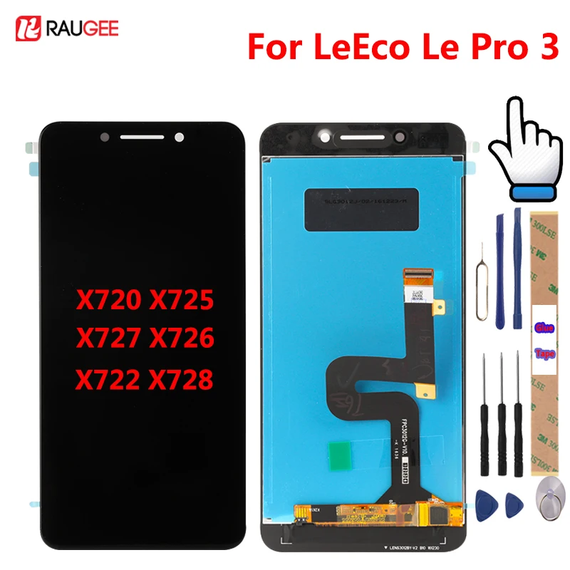 Для LeEco Le Pro 3 ЖК-дисплей Дисплей кодирующий преобразователь сенсорного экрана в сборе запасные части для Letv X720 X725 X727 X726 X722 X728