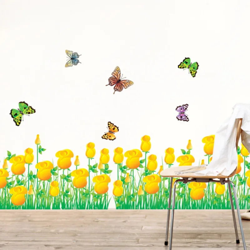 

Green Leaves Wall Stickers for Bedroom Living Room Dining Room Kitchen Kids Room DIY Vinyl Wall Decals Door Murals Home Decor