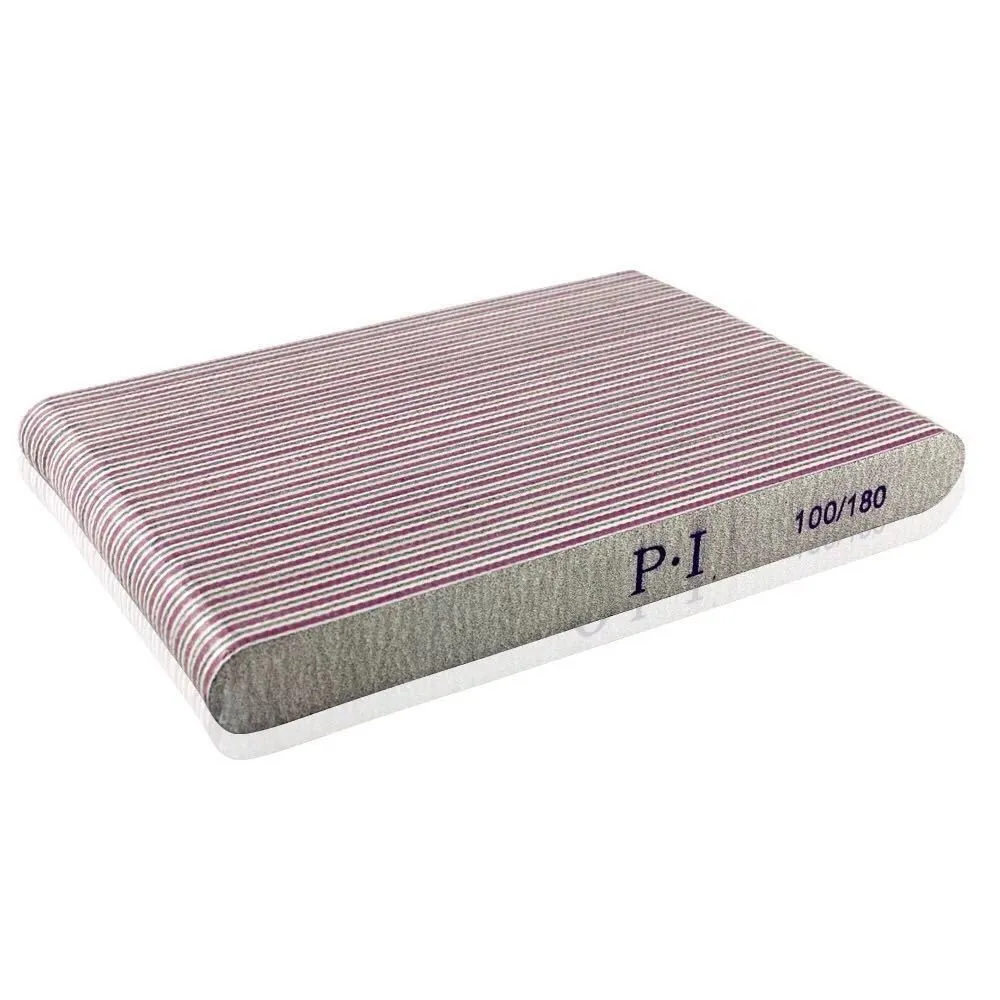 

Professional Nail File 100/180 Half Moon Sandpaper Nail Sanding Grinding Polishing Manicure Care Tools