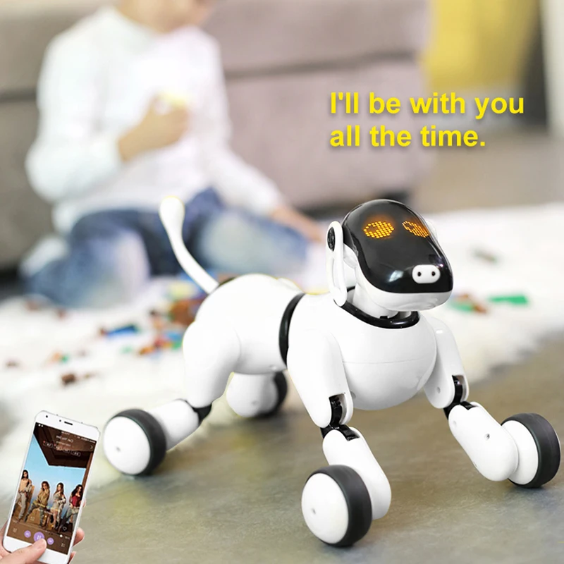 Игрушка робот с ии интерактивная собака электрическая прогулка