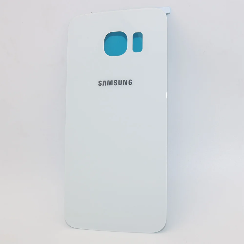 New Back Rear Battery Cover Glass Door For Samsung S6 edge G920F G925F G928F Housing Case | Мобильные телефоны и