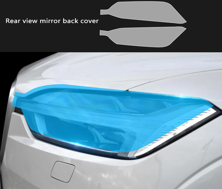 For Volvo XC60 TPU transparent protective film Middle column film External panel film Car Accessories
