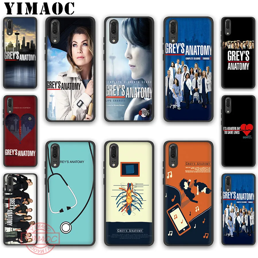 YIMAOC анатомический логотип сезон Мягкий силиконовый чехол для Huawei P Smart Z Plus Y6 Y7 Y9