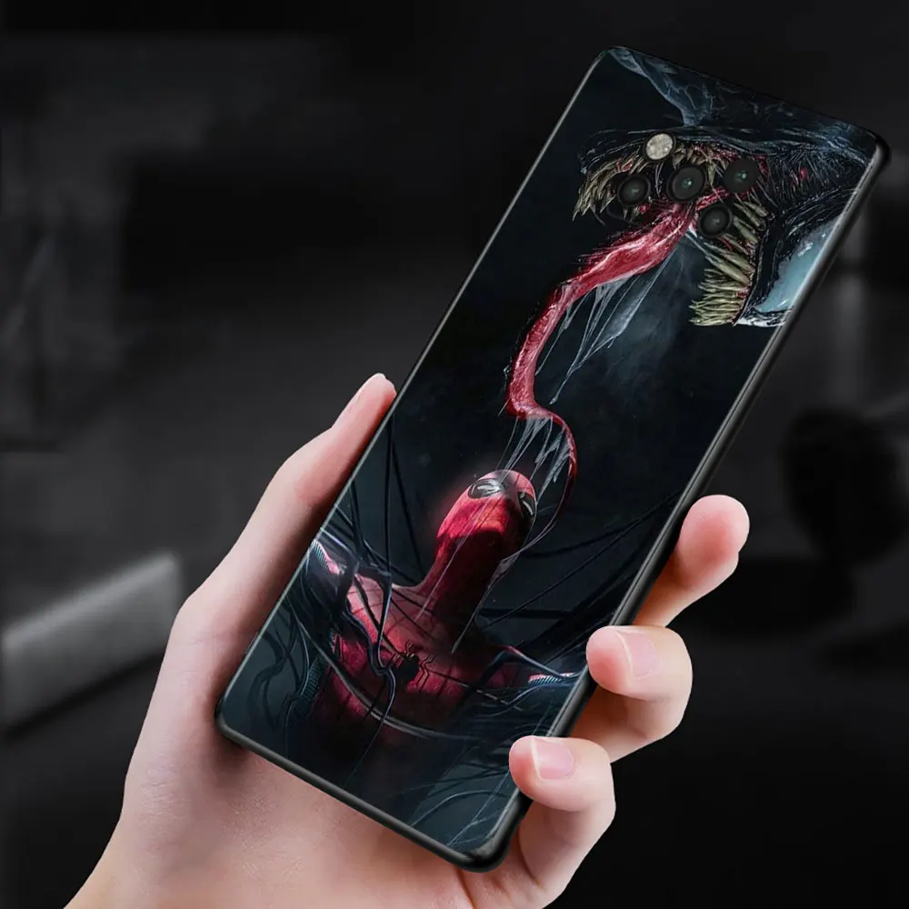 Чехол для телефона Xiaomi Poco X3 NFC F3 GT M4 M3 Pro 5G Note 10 Civi 9T 11T 11 10T Lite чехол Marvel Человек-паук и