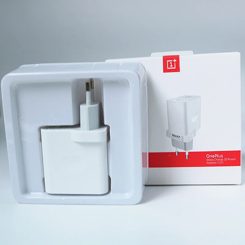 Зарядное устройство One plus 7T Warp Charge 30T оригинальное быстрое зарядное 5 в 6 А дорожный