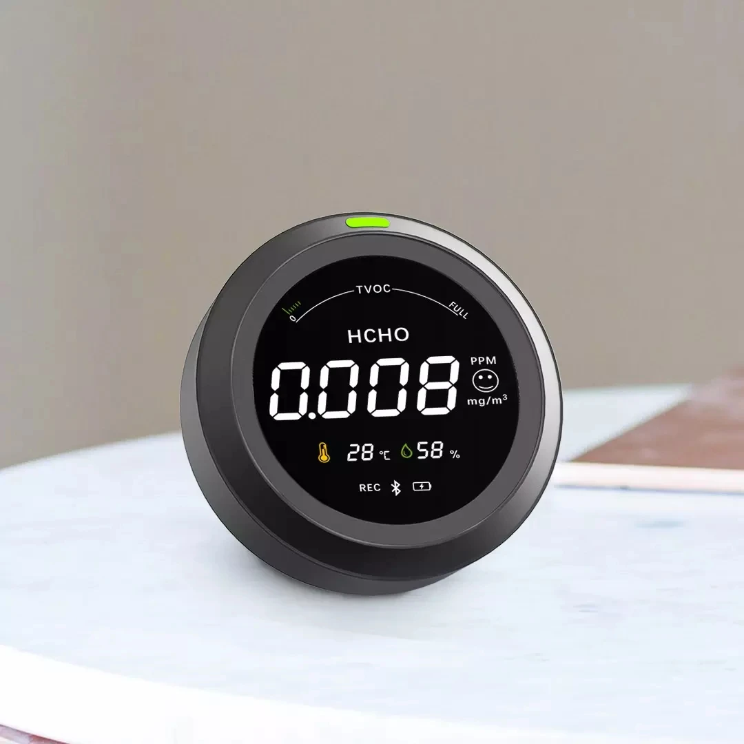 Xiaomi Mijia Five-In-One Portable Air Quality Monitor Formaldehyde Detector USB Charging APP Voice Bluetooth Smart | Электроника