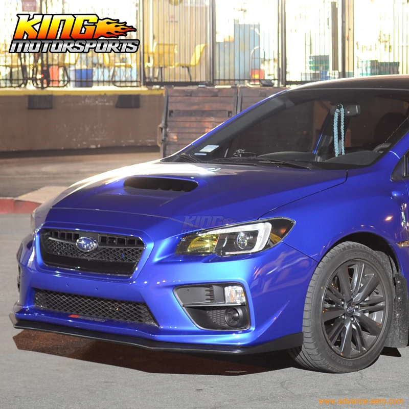 Подходит для 2015-2017 Subaru Impreza WRX STI V ограниченный передний бампер губа PP OEM Материал |