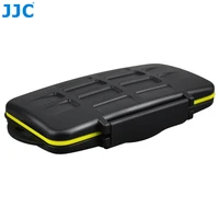 jjc mc sdmsd24 water resistant holder storage memory card case for 12 sd cards 12 micro sd cards