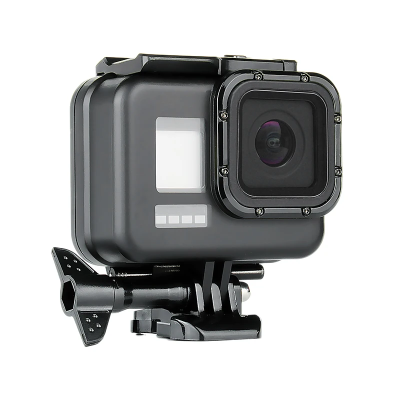 Водонепроницаемый чехол 60 м для подводной съемки защитный GoPro Hero 8 черные фильтры
