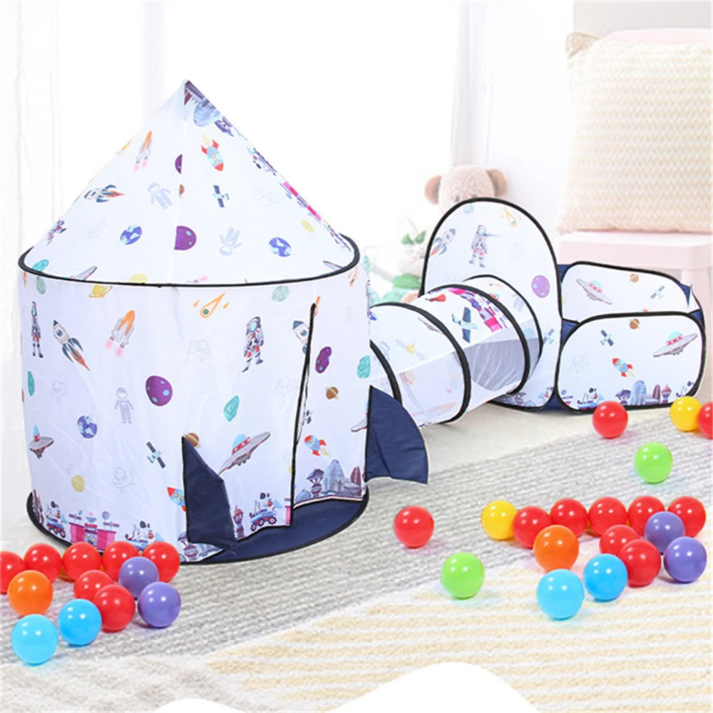 Portable Baby Playground Playpen for Children Large Kids Tent Ball Pool Bebe Balls Pit with Tunnel Park Camping Dry | Игрушки и хобби