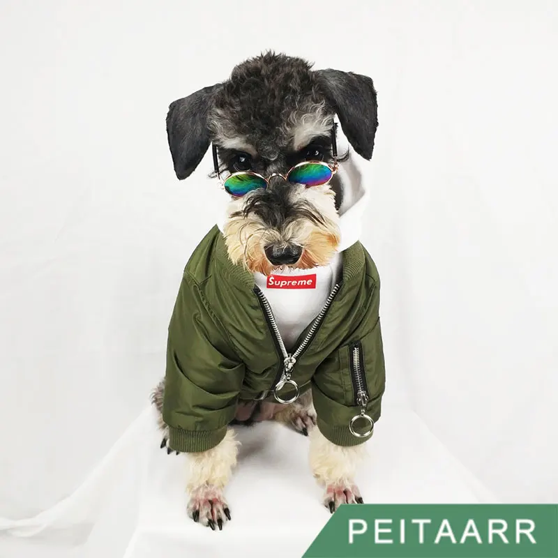 [PEITAARR] одежда для домашних животных собак пальто бейсбольная форма зимняя