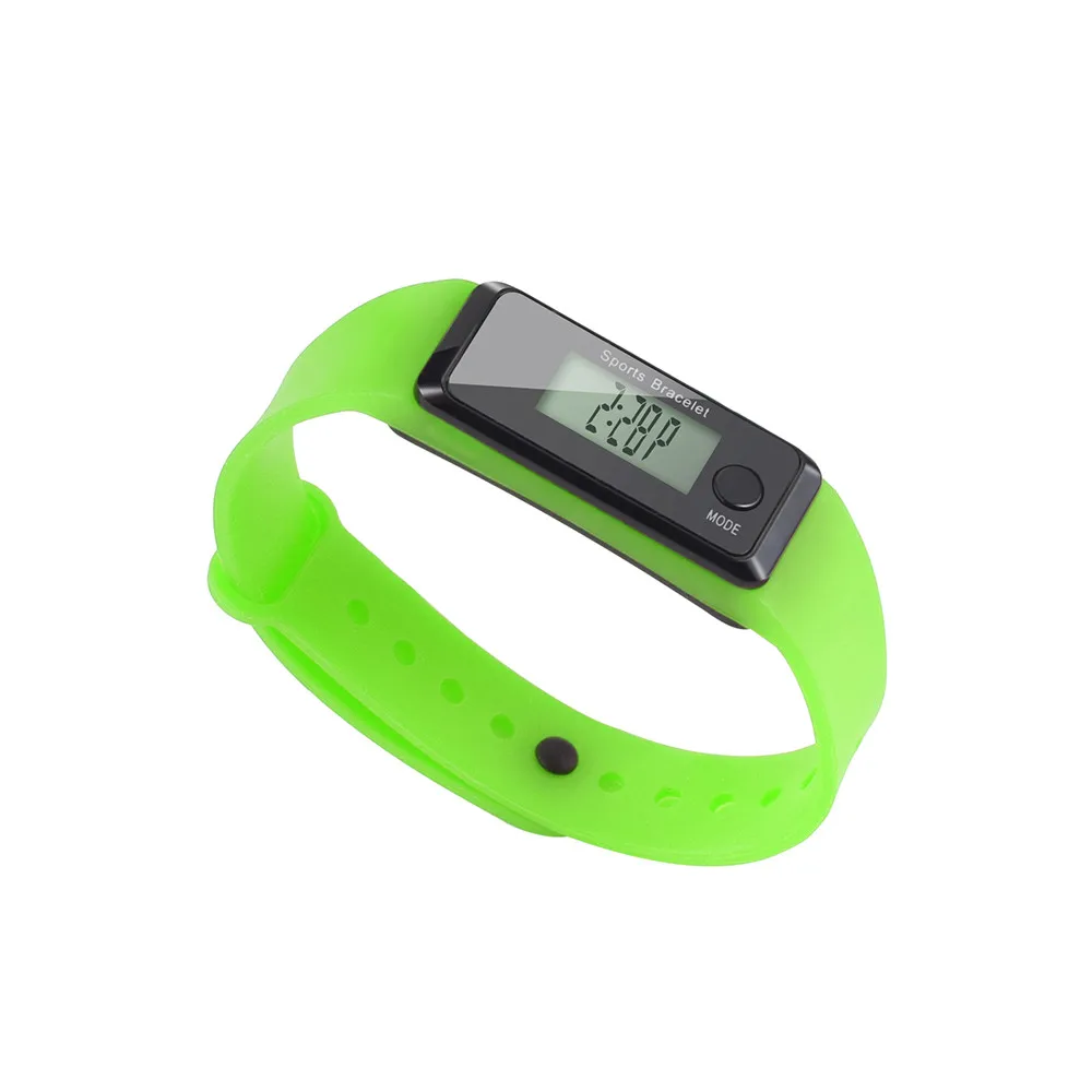 

Clock Relogio Digital Run Step Watch Bracelet Pedometer Calorie Counter LCD Walking Distance Electronic Wristwatch Reloj 40*