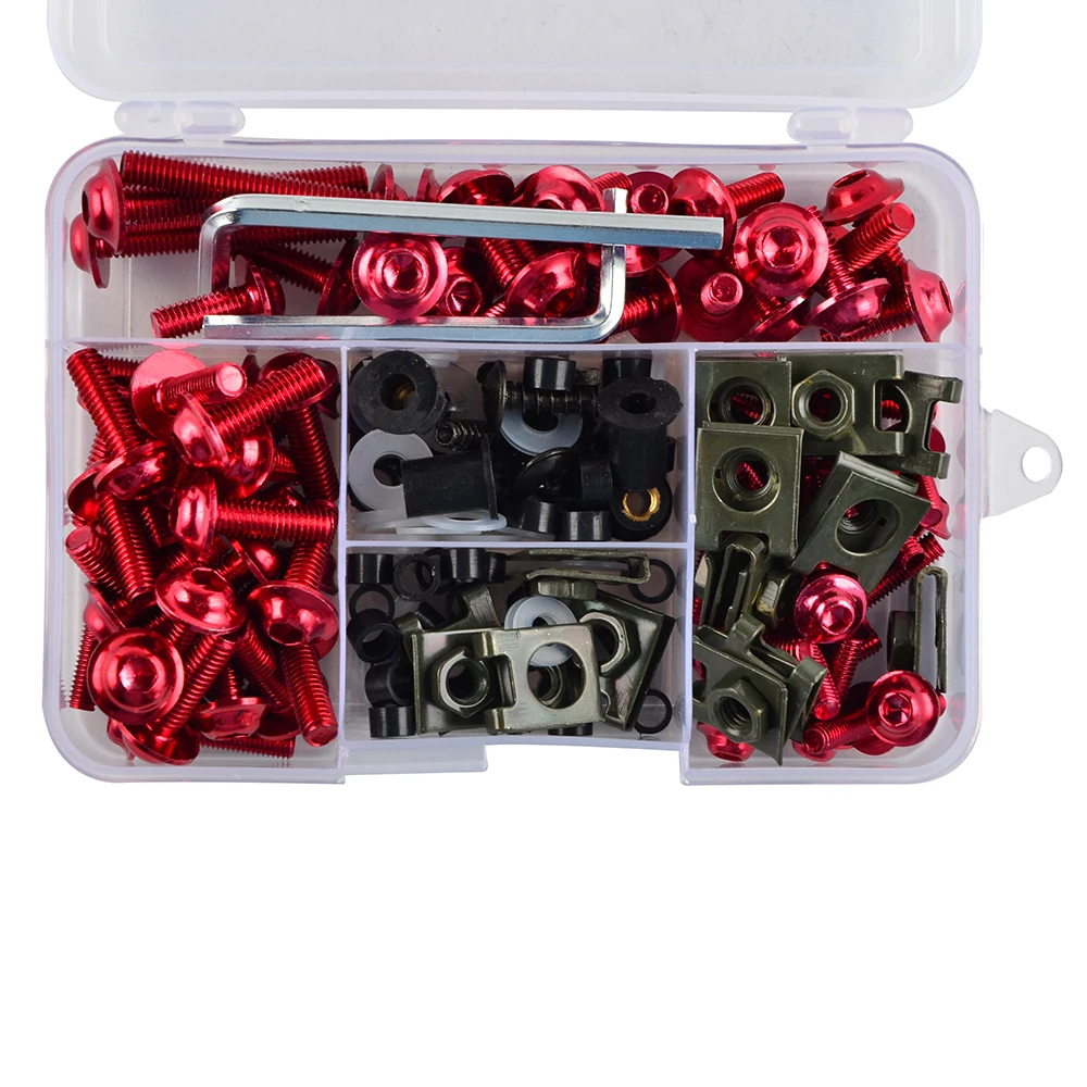 Motor Bike Bodywork Aluminum Screws Nut Mounting Bolt Kit For Honda CBR900RR CBR893RR CBR919RR 1992 93 94 95 96 1997 1998 1999 | Автомобили