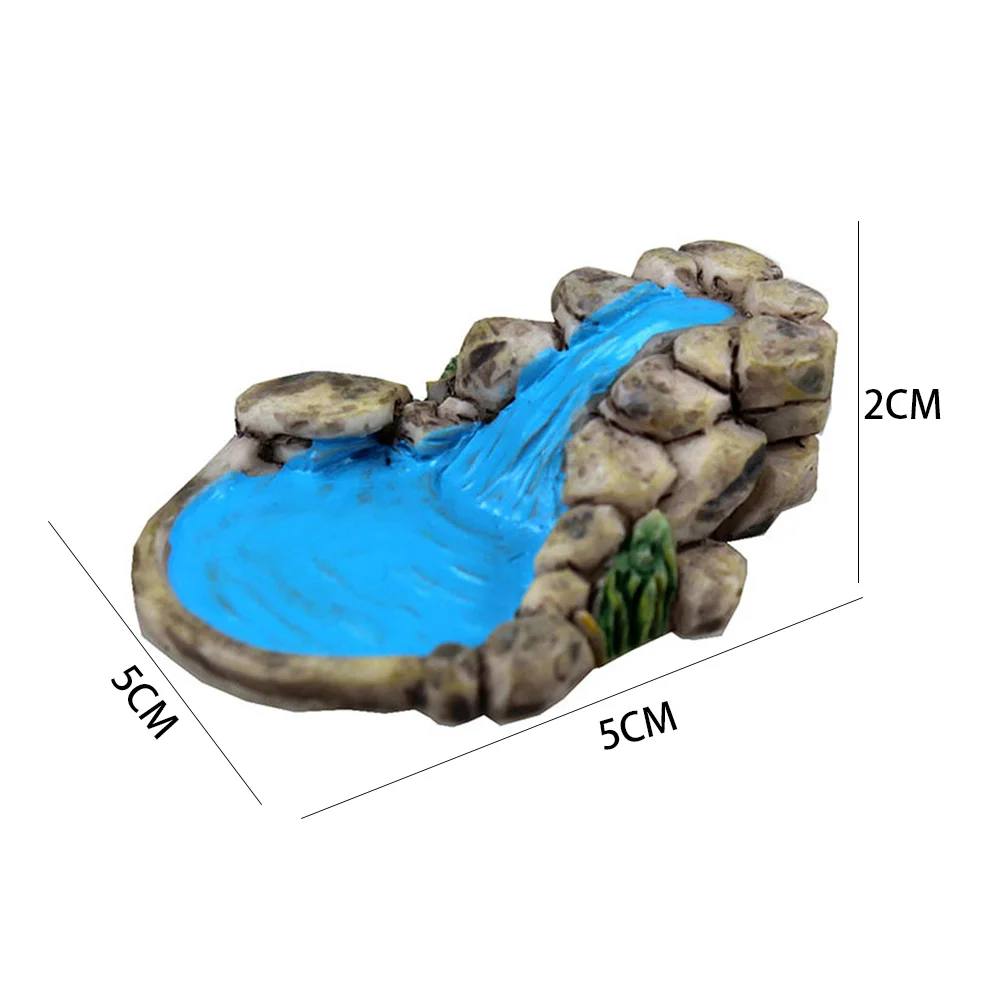 Ремесла игрушки DIY Сад миниатюрные фигурки Красивые Ретро внутренний двор Мини
