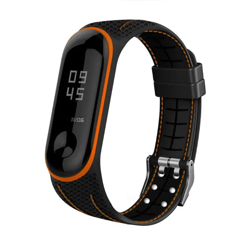 Universal Replacement Bamboo Shape Silicone Bracelet Watch Band Strap For Mi 3 4 | Электроника