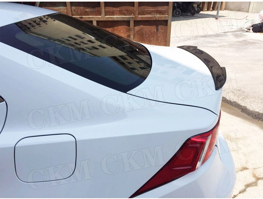 Задний спойлер из углеродного волокна крылья для Lexus IS200 IS250 IS300 IS350 IS F Sport Sedan 4 Door 2013