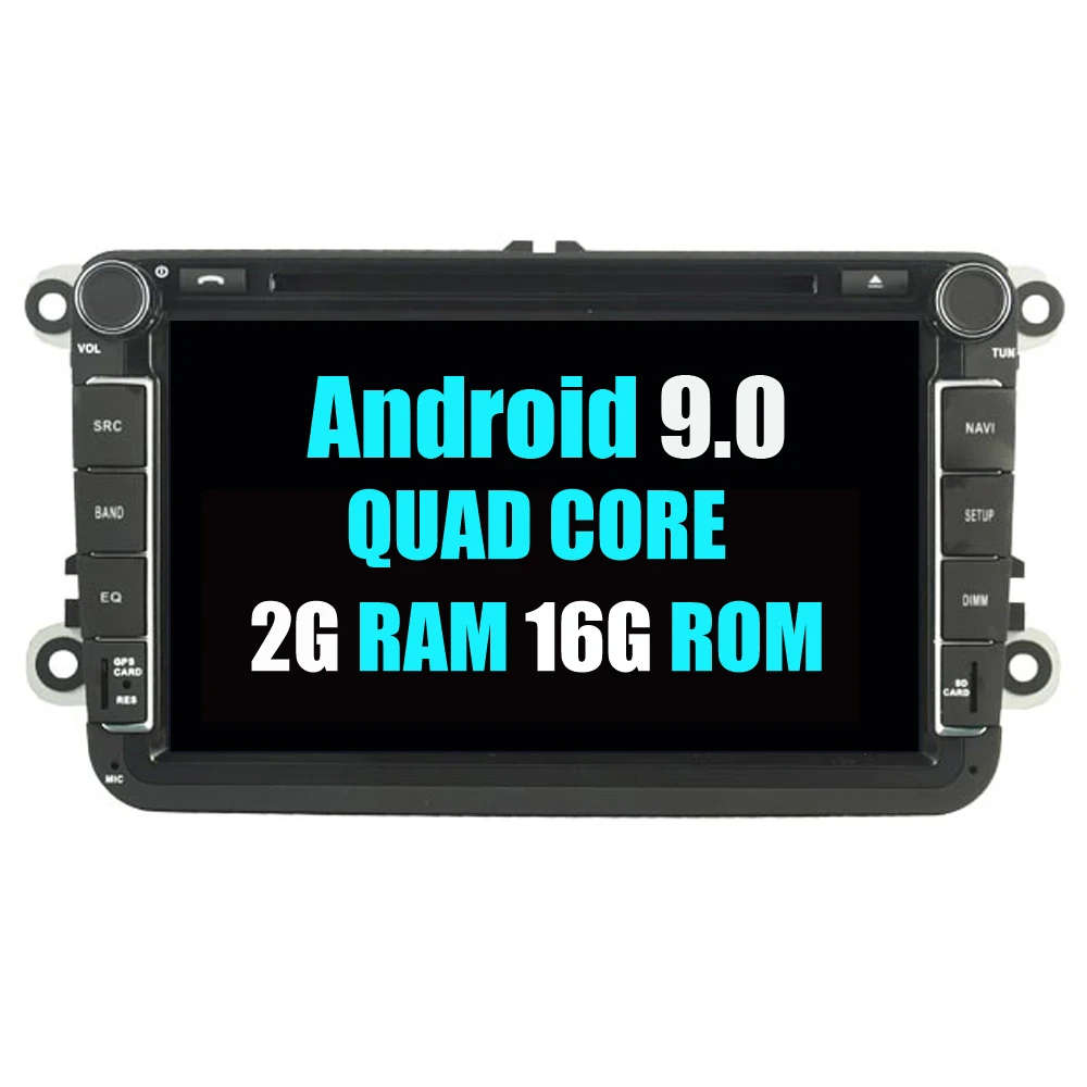 PX30 Android 9.0 Для VW Golf Plus MK4 MK5 EOS Passat B6 B7 CC Jetta Caddy Android 9,0 Автомобильный DVD Радио стерео Мультимедиа навигатор головное устройство - Цвет: PX30 Android 9.0