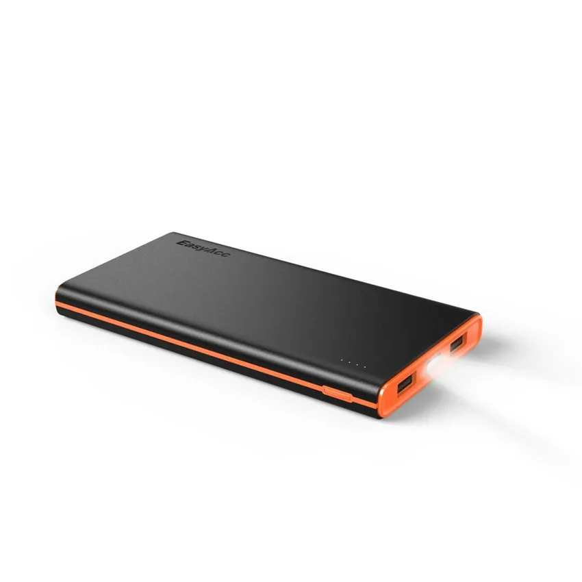 EasyAcc 10000 мАч Внешнее зарядное устройство 3.1A двойной USB порт быстрая зарядка + Powerbank