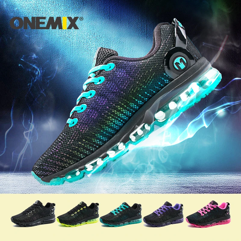 ONEMIX кроссовки для бега мужские цветные светоотражающие сетчатые дышащие занятий