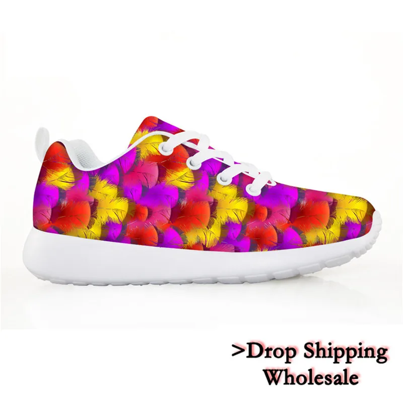 Детские кроссовки на плоской подошве модная Повседневная дышащая обувь с 3D