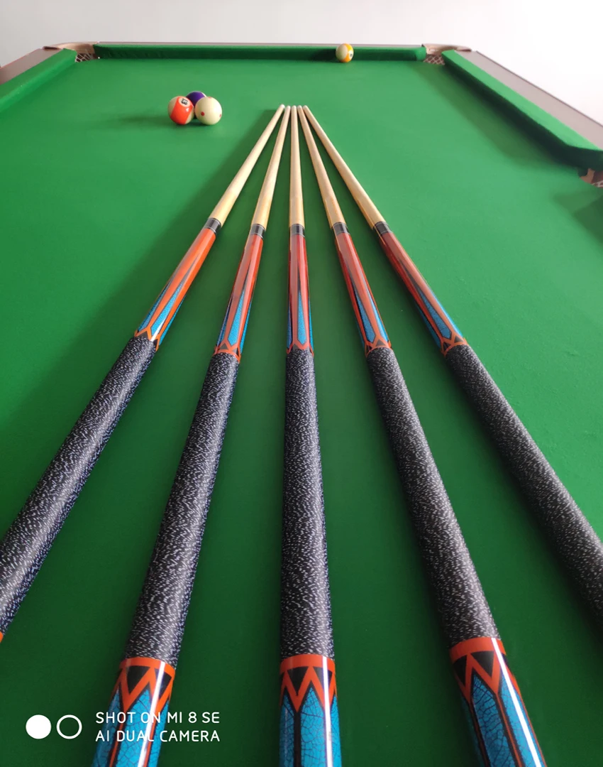 1 шт. 57 &quotКий для пула бильярда дом у бассейна Кии разные цвета|Кии снукера и