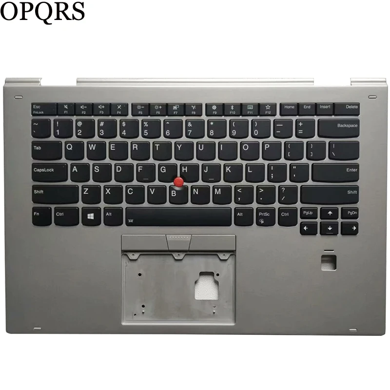 new us keyboard for lenovo thinkpad x1 yoga 2nd gen backlit us keyboard with palmrest sm10m69725sm10m69731 free global shipping