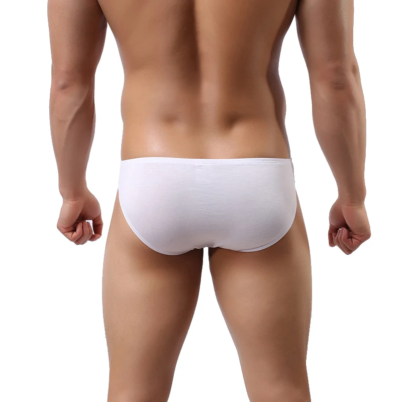 10 шт сексуальные мужские плавки нижнее белье с низкой посадкой Короткие трусы из